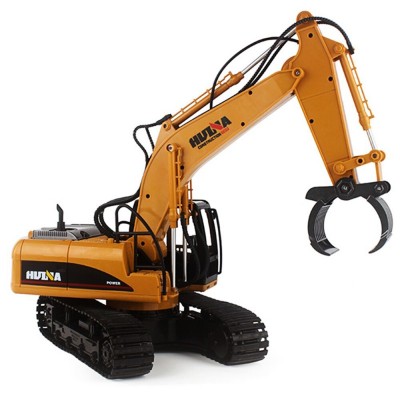 Радиоуправляемый экскаватор HUI NA 3in1 масштаб 1:14 2.4G - HN1550-60-70