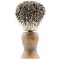 Помазок для бритья IL Ceppo, каучуковая смола, барсучий ворс, рукоять - серый перламутровый цвет Помазок для бритья IL Ceppo, каучуковая смола, барсучий ворс, рукоять - серый перламутровый цвет