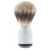 Помазок для бритья IL Ceppo, алюминий, барсучий ворс, рукоять - серебристо-черный матовый цвет Помазок для бритья IL Ceppo, алюминий, барсучий ворс, рукоять - серебристо-черный матовый цвет