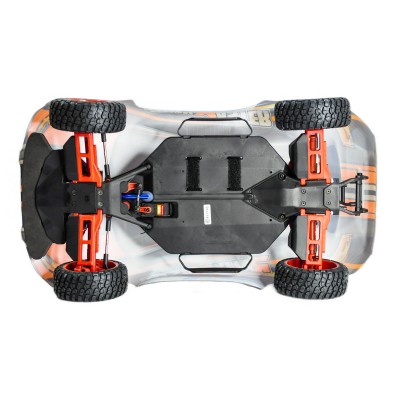 Радиоуправляемая шоссейка Remo Hobby Rally Master Brushless (оранжевая) 4WD 2.4G 1/8 RTR