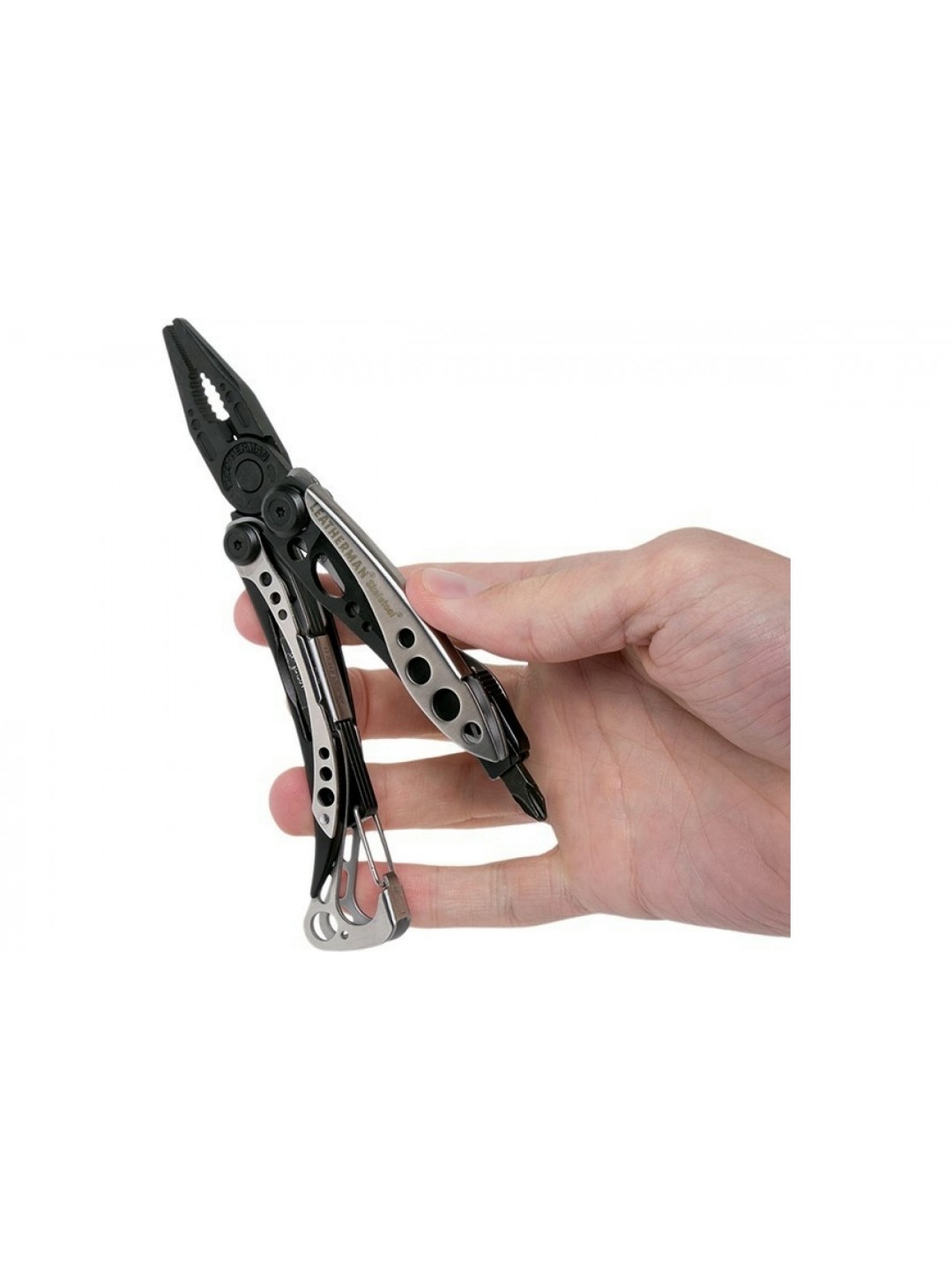 Мультитул LEATHERMAN Skeletool серебристо-черный 832629