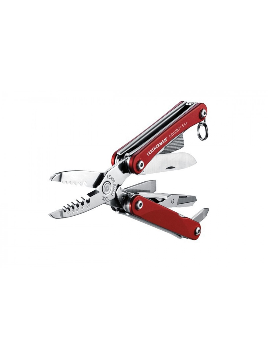 Мультитул Leatherman Squirt ES4 831237 красный