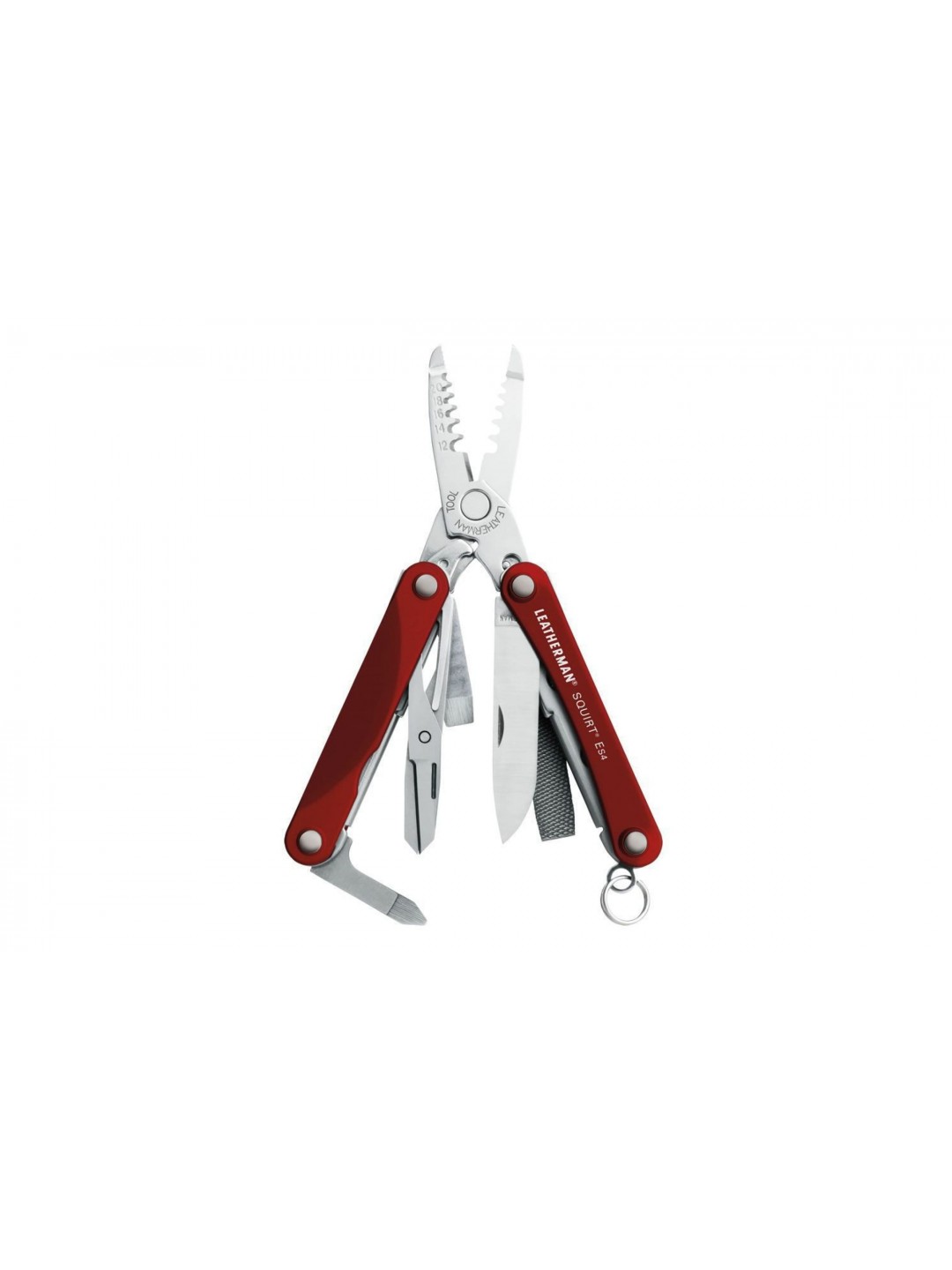 Мультитул Leatherman Squirt ES4 831237 красный