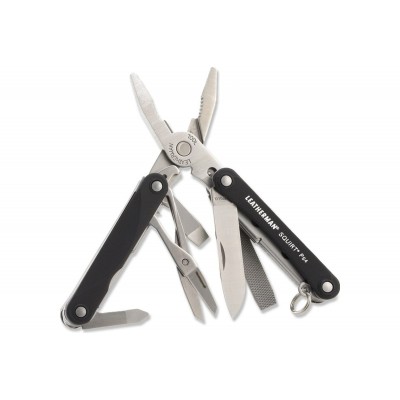 Мультитул Leatherman Squirt ES4 831243 черный