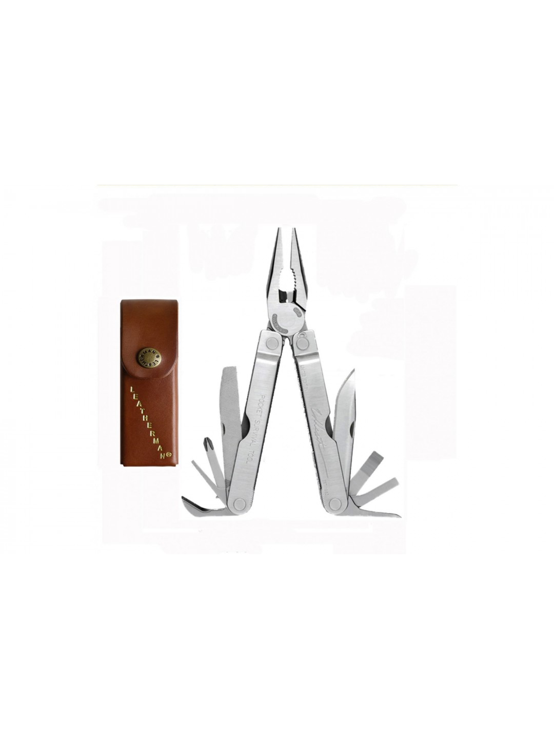Мультитул Leatherman Heritage PST 14 функций, кожаный чехол 832518