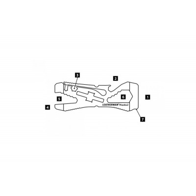 Мультитул Leatherman Piranha 831681