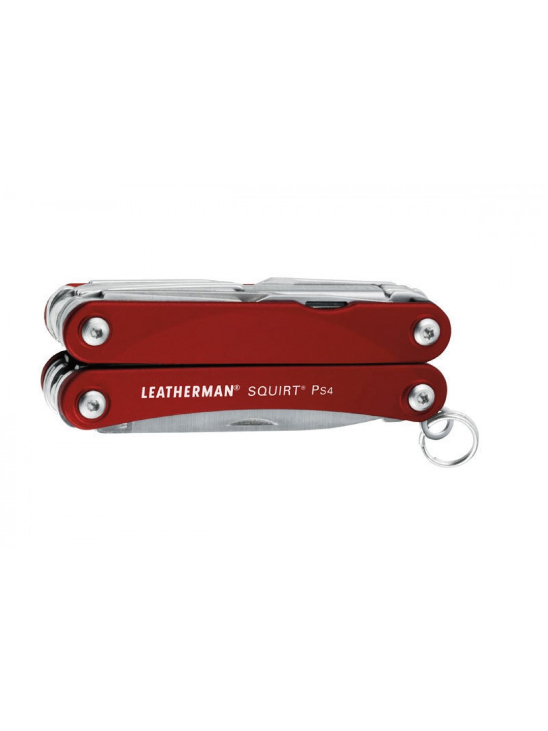 Мультитул Leatherman Squirt PS4 9 функций, красный 831227
