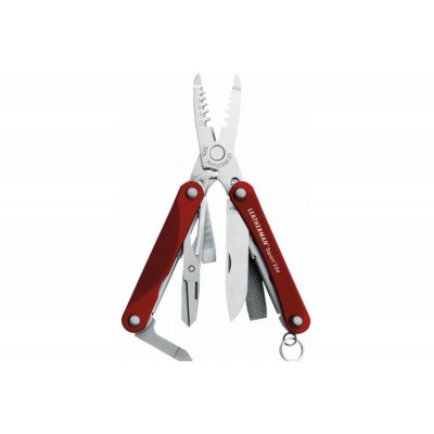 Мультитул Leatherman Squirt ES4, 13 функций, красный 831236