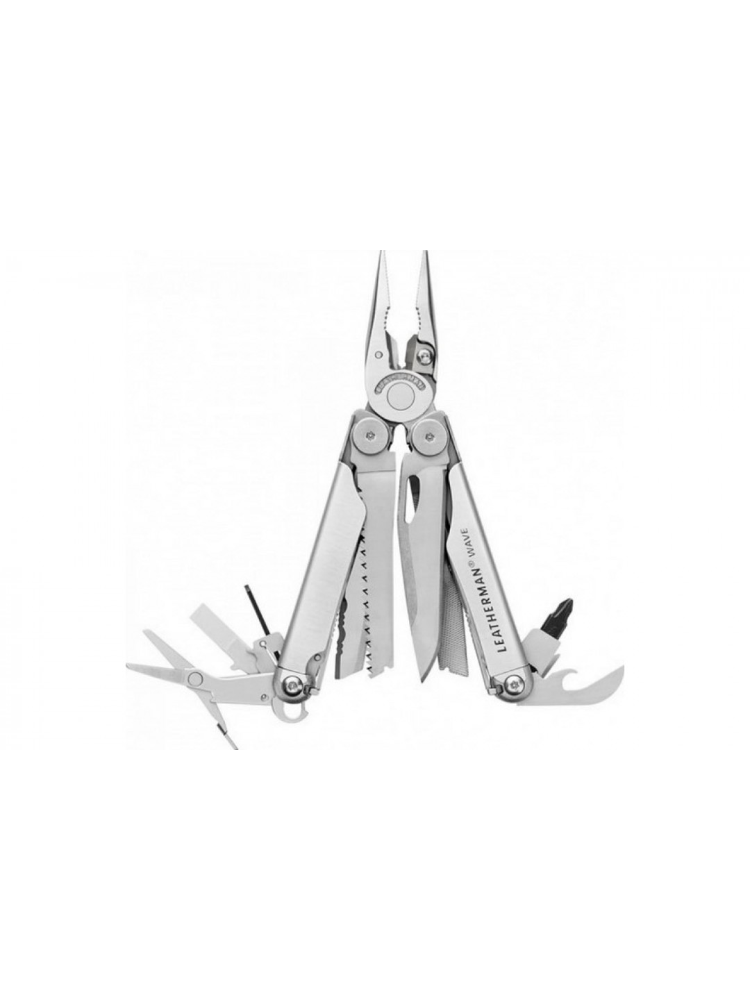 Мультитул Leatherman Wave Plus, 17 функций, кожаный чехол 832551