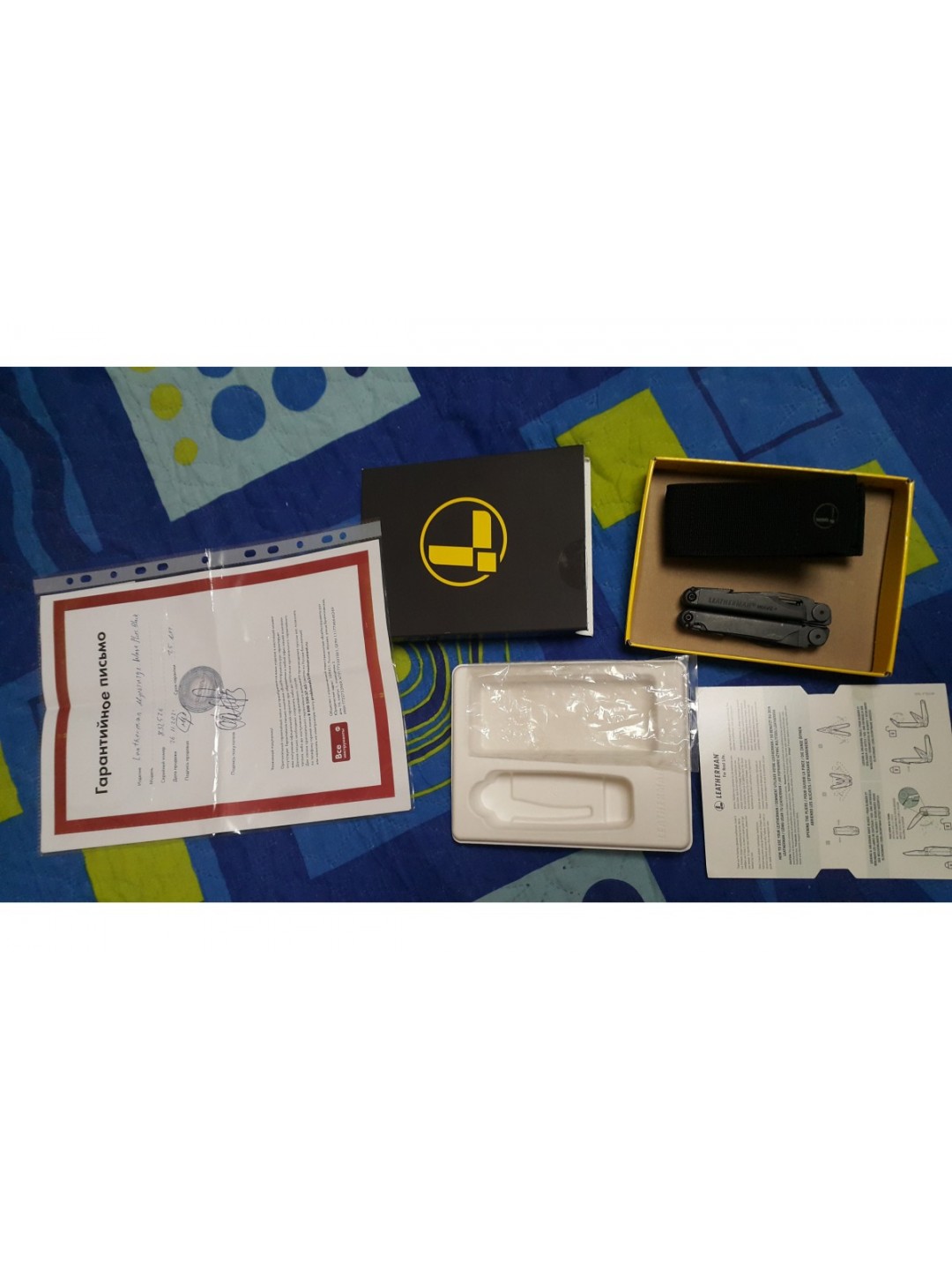 Мультитул Leatherman Wave Plus Black 832526