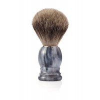 Помазок для бритья Mondial, пластик, ворс барсука, рукоять - цвет серый Помазок для бритья Mondial, пластик, ворс барсука, рукоять - цвет серый