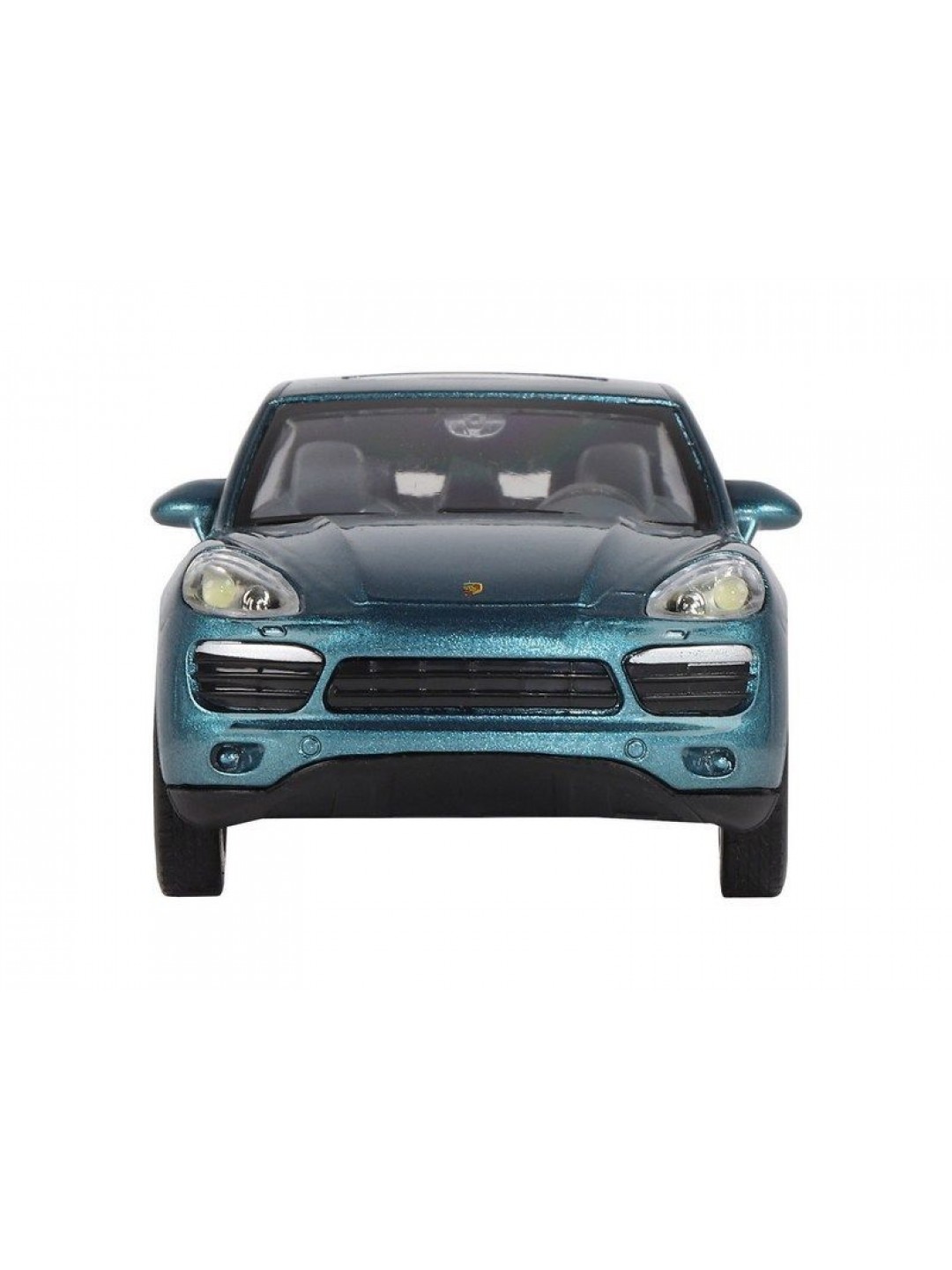 Машина "АВТОПАНОРАМА" Porsche Cayenne S, голубой, 1/32, свет, звук, инерция, в/к 17,5*13,5*9 см
