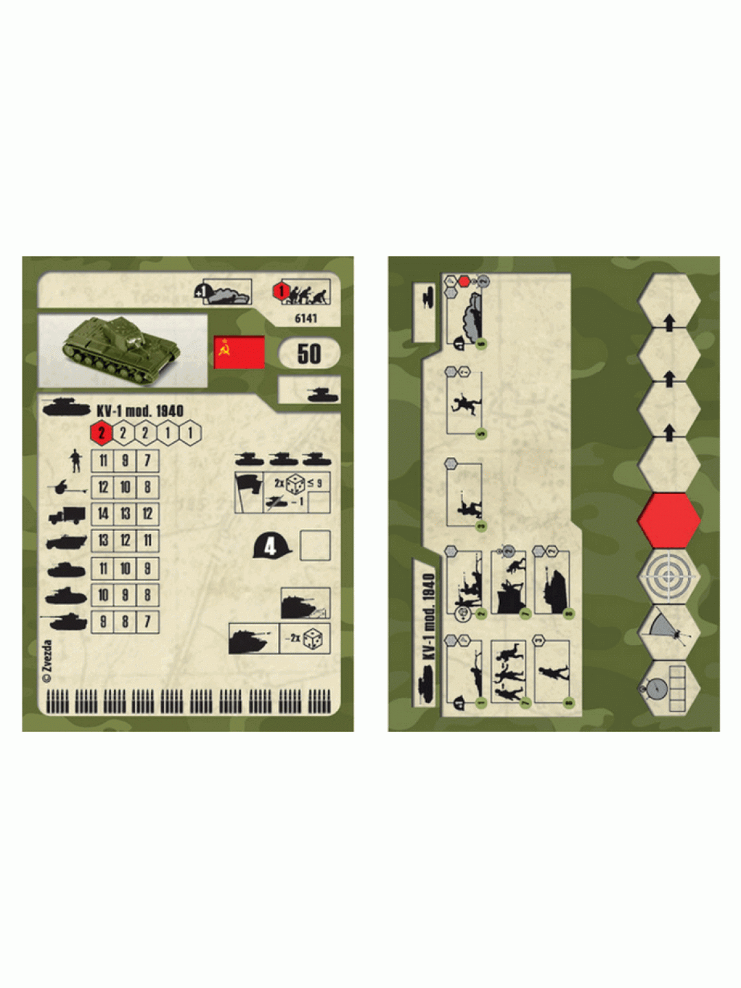 Сборная модель ZVEZDA Советский тяжелый танк КВ-1 обр 1940г, 1/100