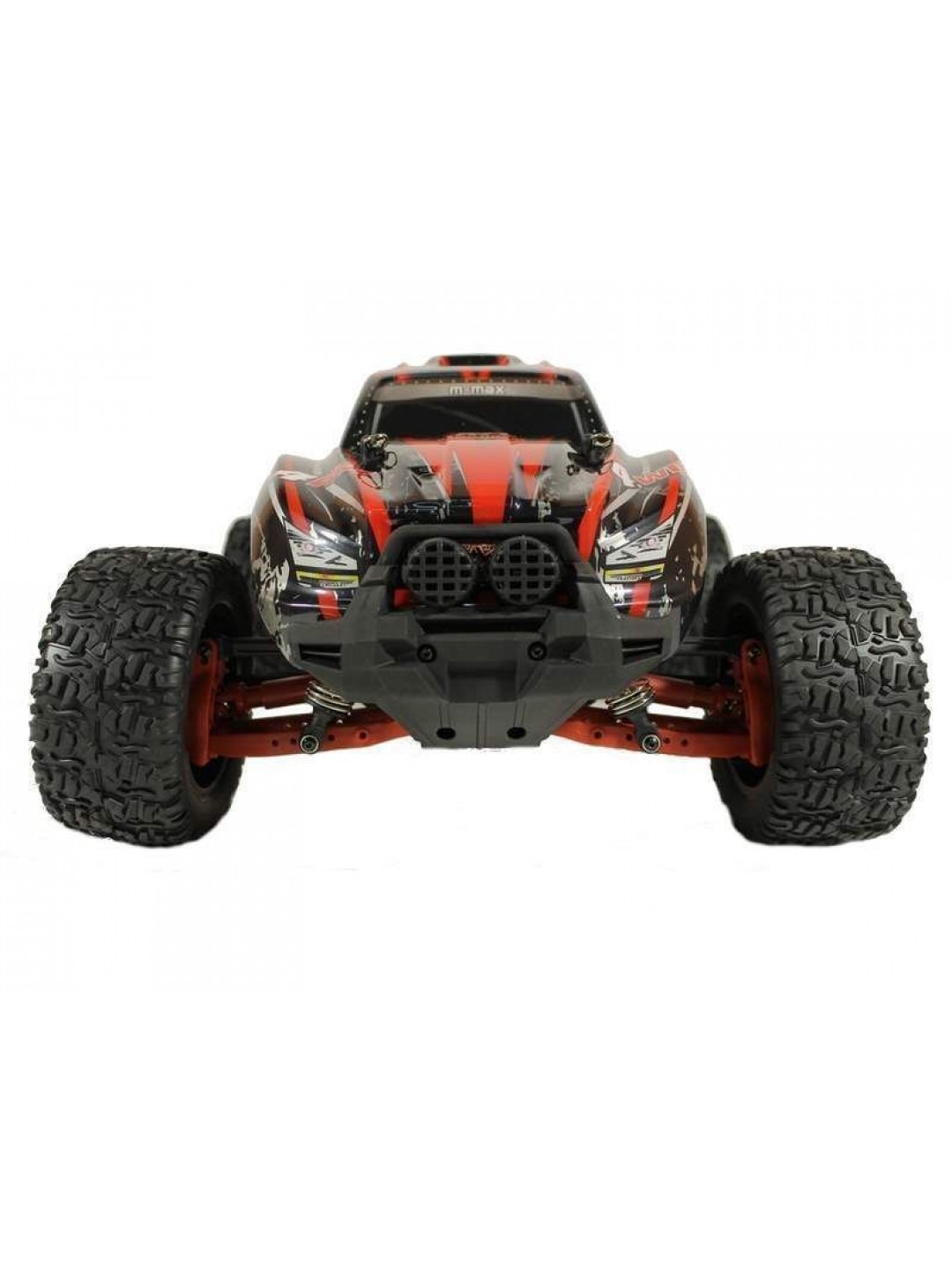 Радиоуправляемый монстр Remo Hobby MMAX UPGRADE (красный) 4WD 2.4G 1/10 RTR