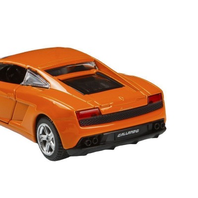 Машина "АВТОПАНОРАМА" Lamborghini Gallardo LP560-4, оранжевый, 1/43, инерция, в/к 17,5*12,5*6,5 см