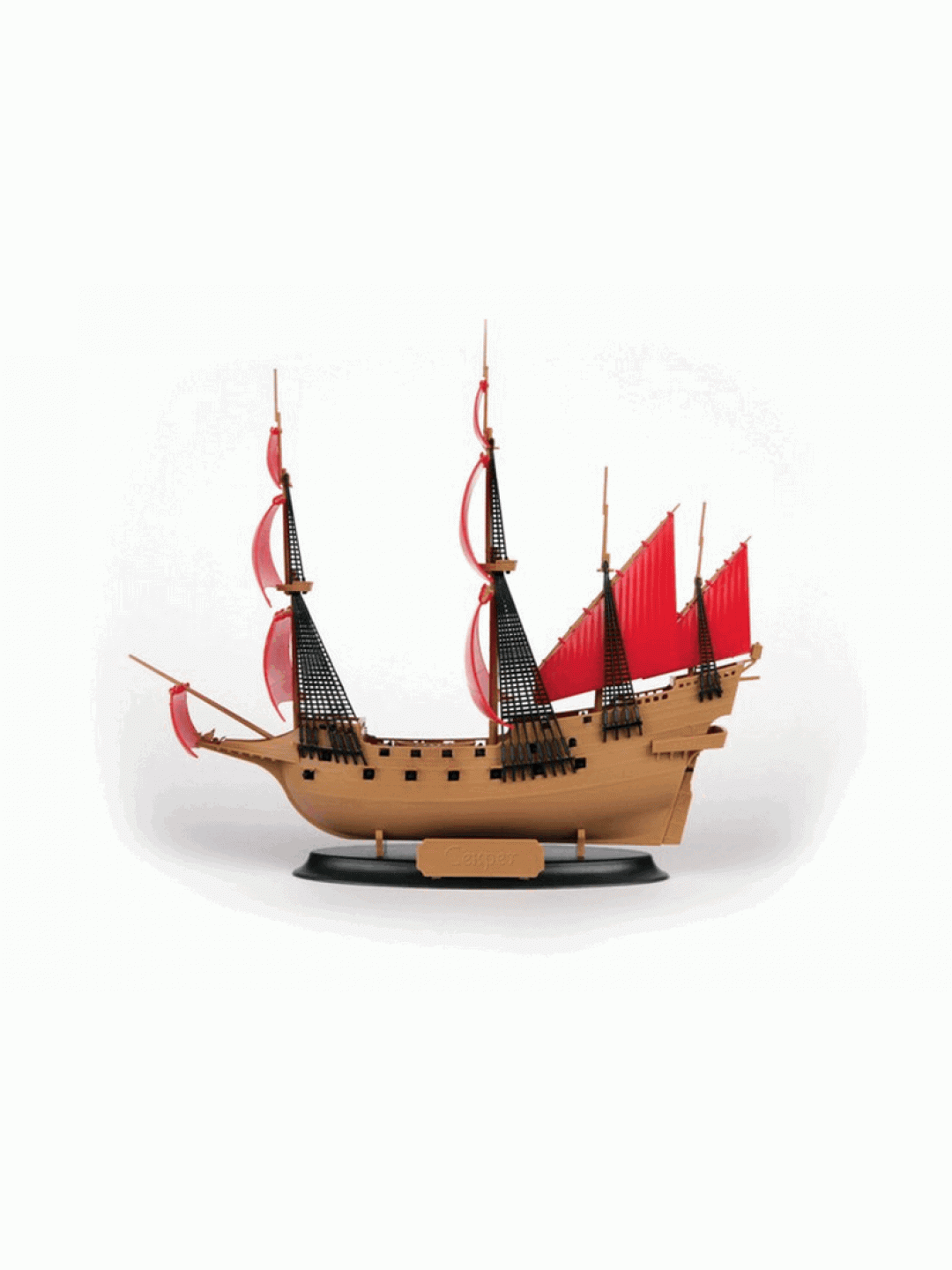Сборная модель ZVEZDA Галеон "Секрет" (Алые паруса) (сборка без клея), 1/350