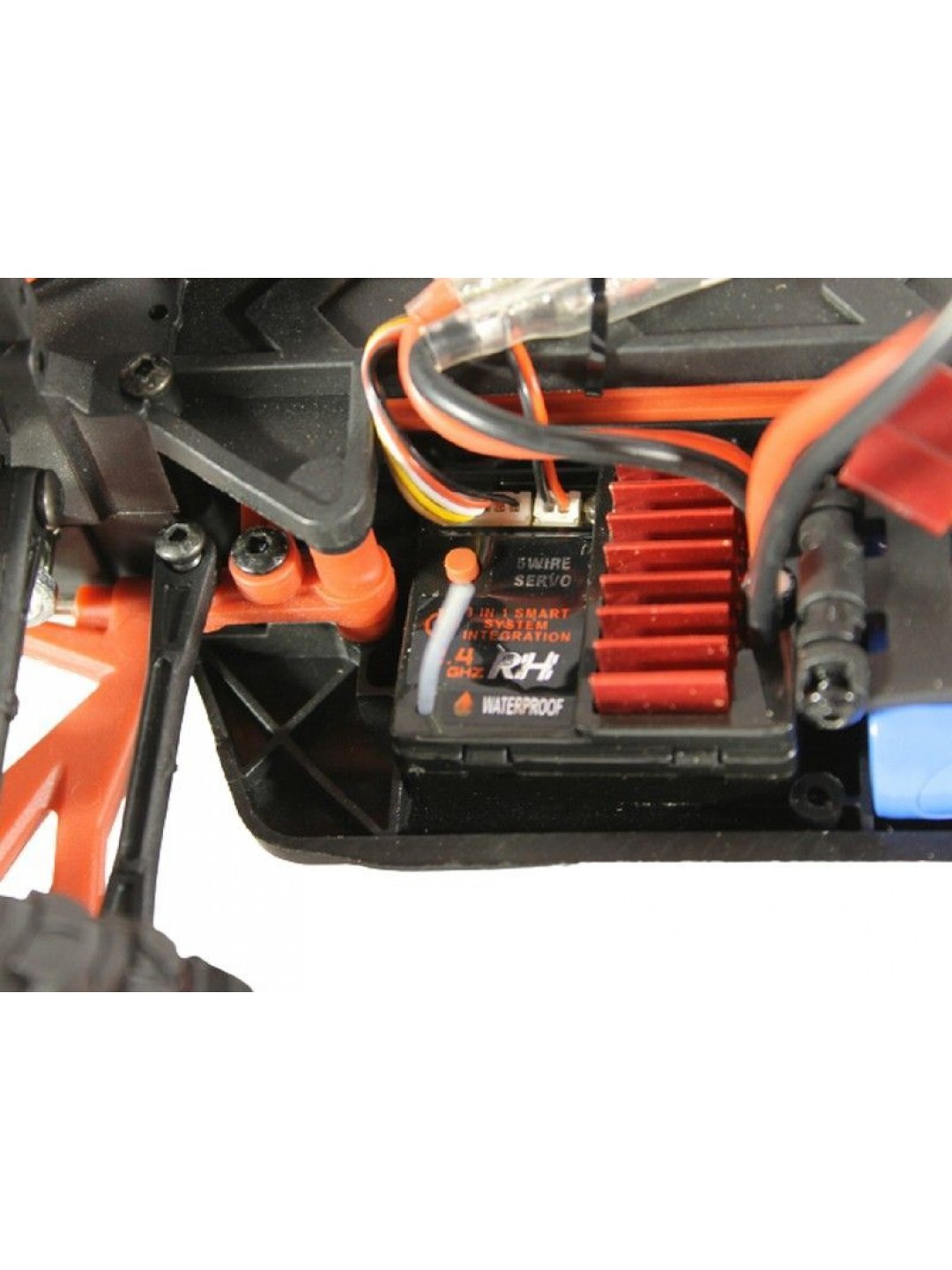Радиоуправляемый шорт-корс Remo Hobby Rocket UPGRADE V2.0 (красный) 4WD 2.4G 1/16 RTR