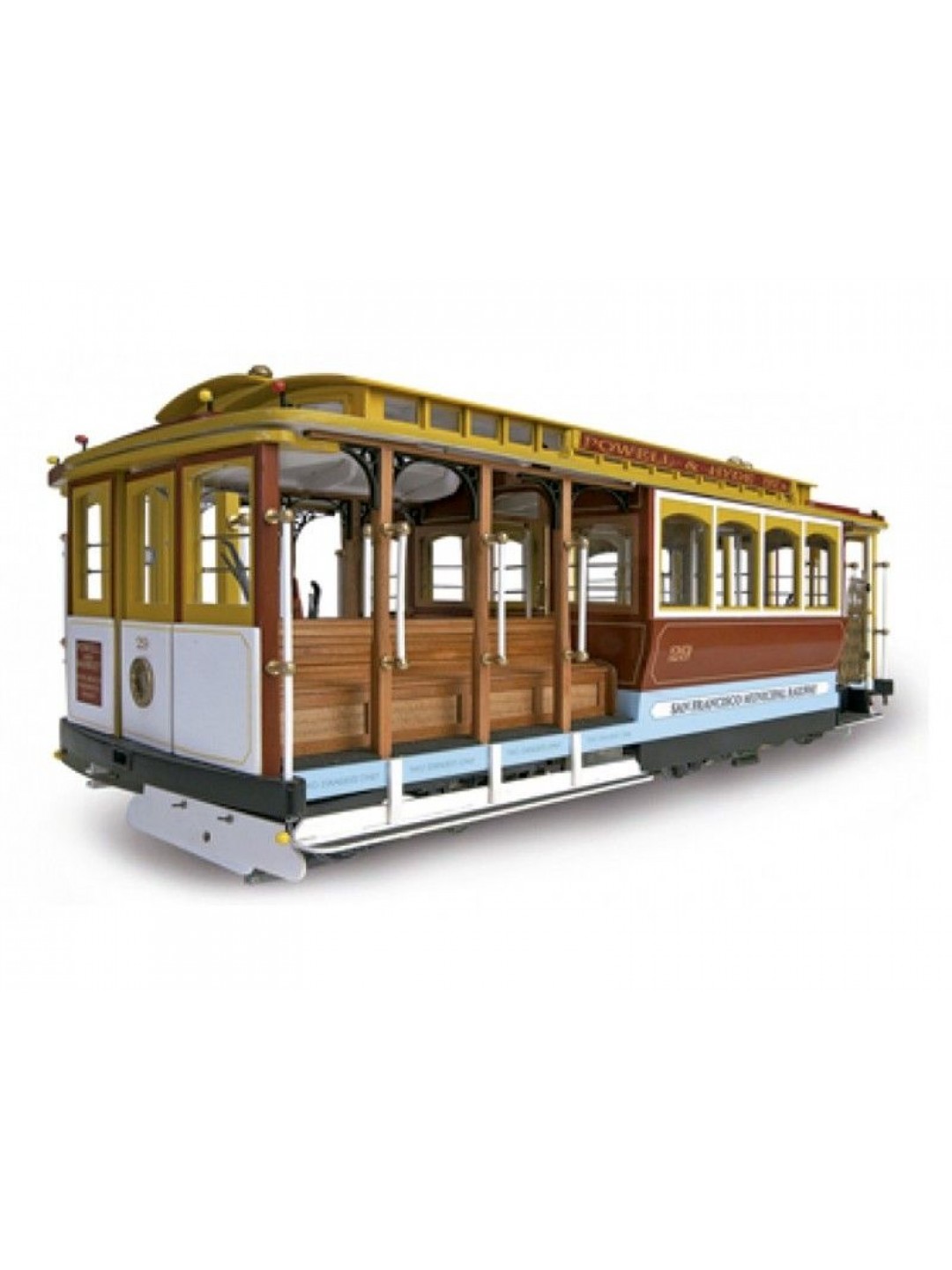 Сборная деревянная модель трамвая Artesania Latina SAN FRANCISCO POWELL STREET, 1/22