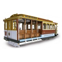 Сборная деревянная модель трамвая Artesania Latina SAN FRANCISCO POWELL STREET, 1/22