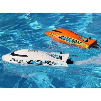 Радиоуправляемый катер ProBoat Jet Jam 12 Pool Racer (белый) RTR