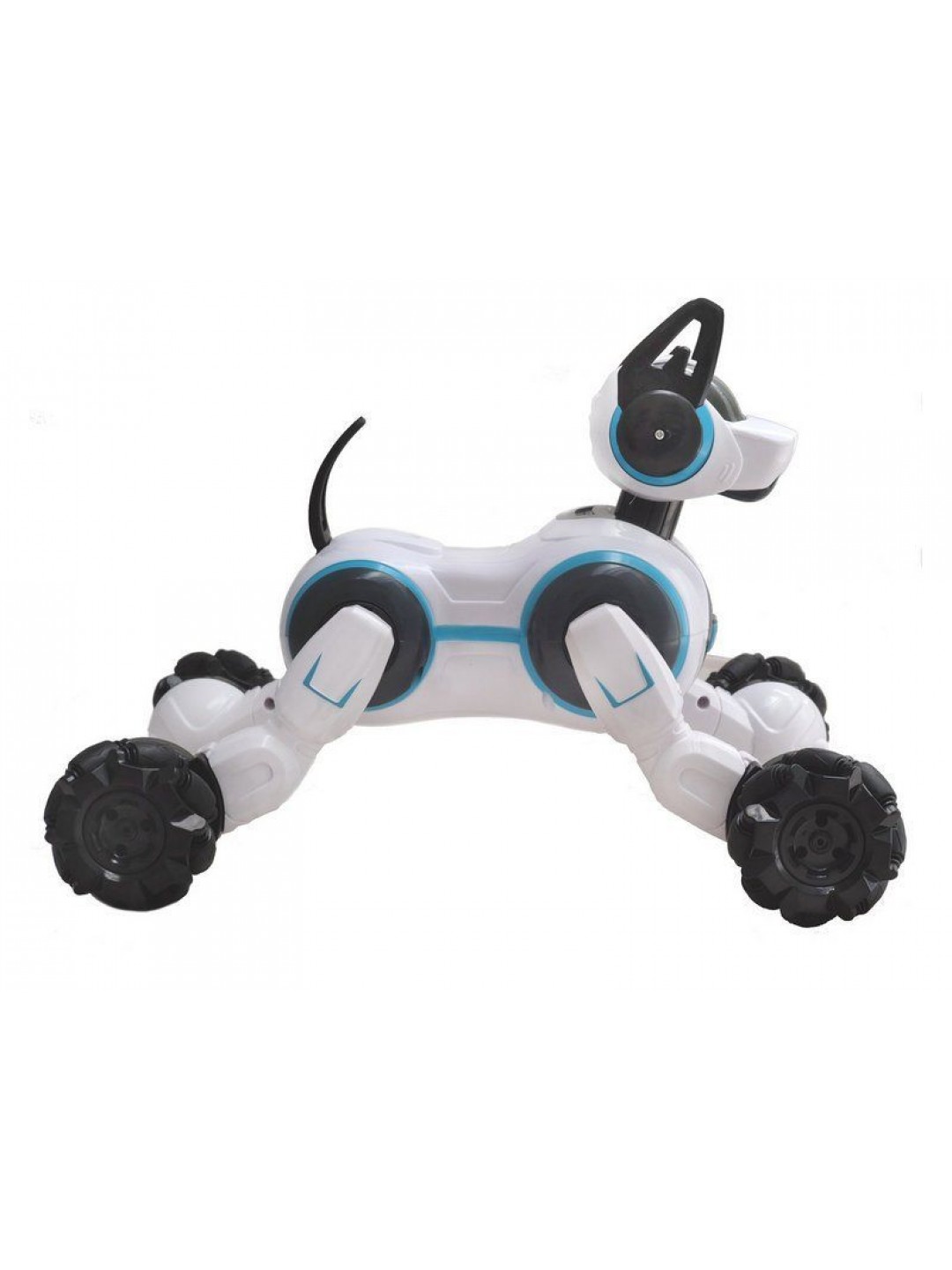 Робот собака-перевертыш SYRCAR 666-800A Stunt Dog с пультом в виде наручных часов
