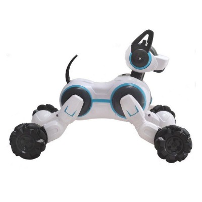 Робот собака-перевертыш SYRCAR 666-800A Stunt Dog с пультом в виде наручных часов