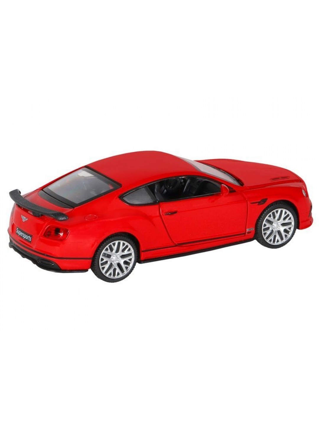 Машина "АВТОПАНОРАМА" Bentley Continental GT Supersports, красный, 1/32, в/к 17,5*12,5*6,5 см
