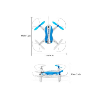 Р/У квадрокоптер Cheerson CX-17 WiFi RTF 2.4G (синий)