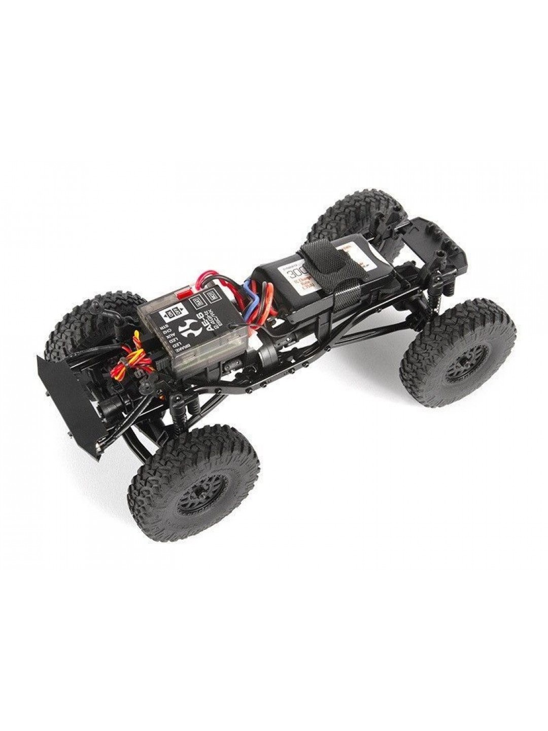 Модель для трофи 1:24 Axial SCX24 Deadbolt 4WD, электро, RTR (красный)