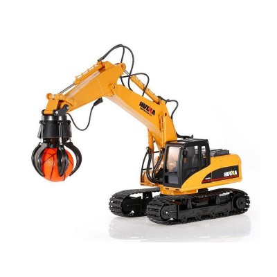 Радиоуправляемый экскаватор c шаровым захватом HUI NA TOYS 2.4G 16CH 1/14 RTR