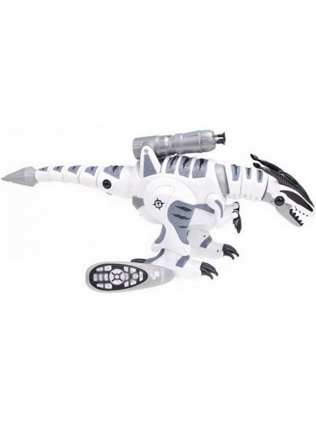 Радиоуправляемый робот-динозавр LENENG TOYS K9 Dinosaur звук, свет, танцы, сенсор, стреляет
