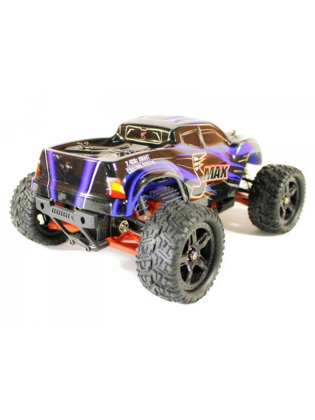 Радиоуправляемый монстр Remo Hobby SMAX UPGRADE (синий) 4WD 2.4G 1/16 RTR