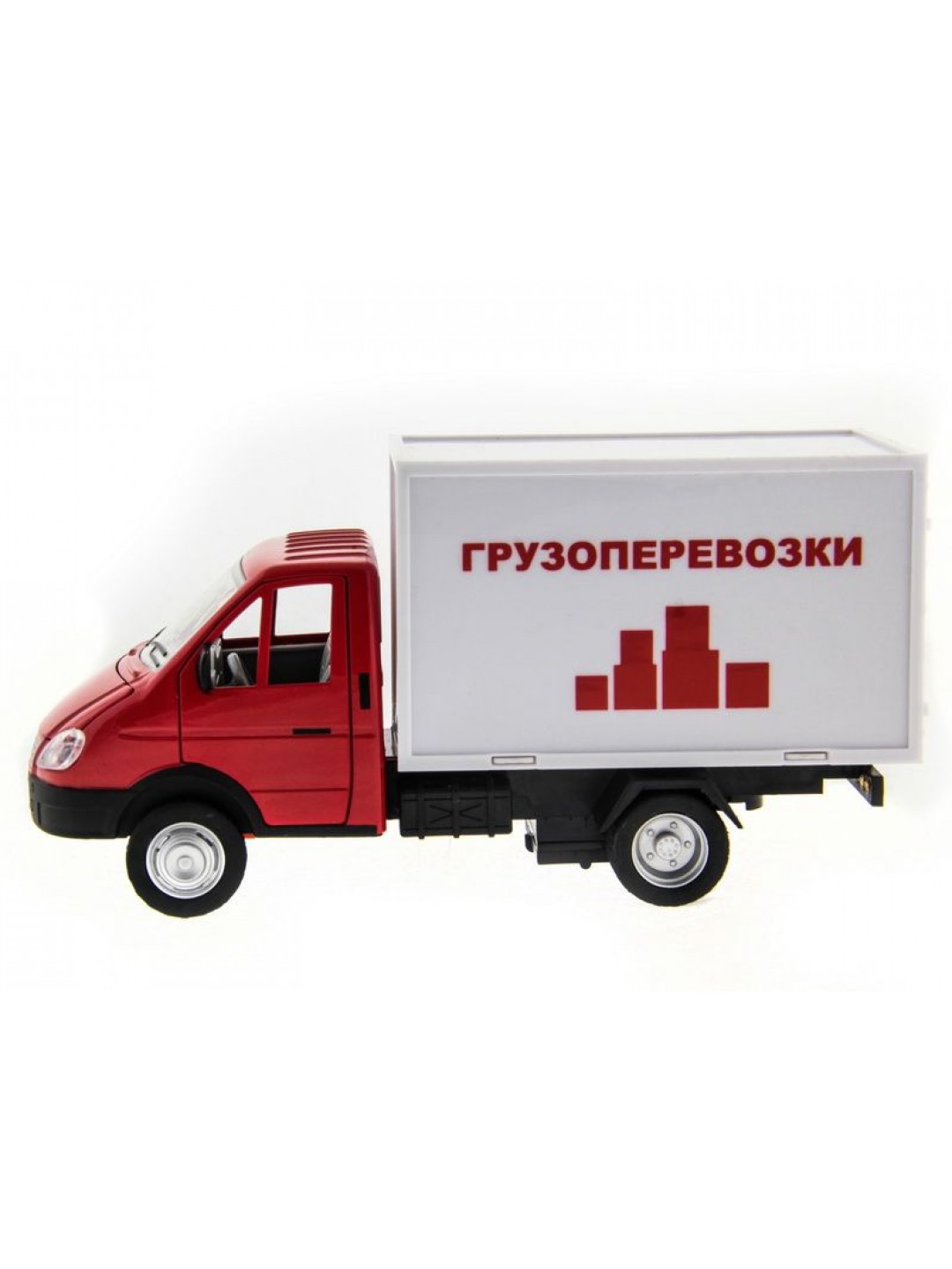 Машина "АВТОПАНОРАМА" "ГАЗель" (грузоперевозки) 1/28, в/к 24*14*12 см