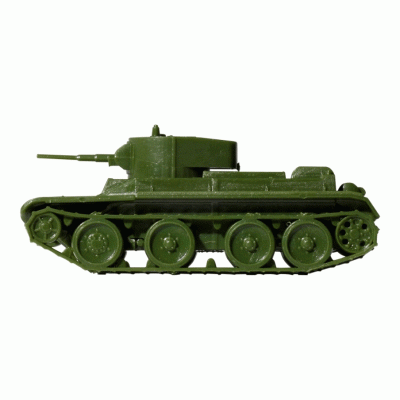 Сборная модель ZVEZDA Советский танк БТ-5, 1/100