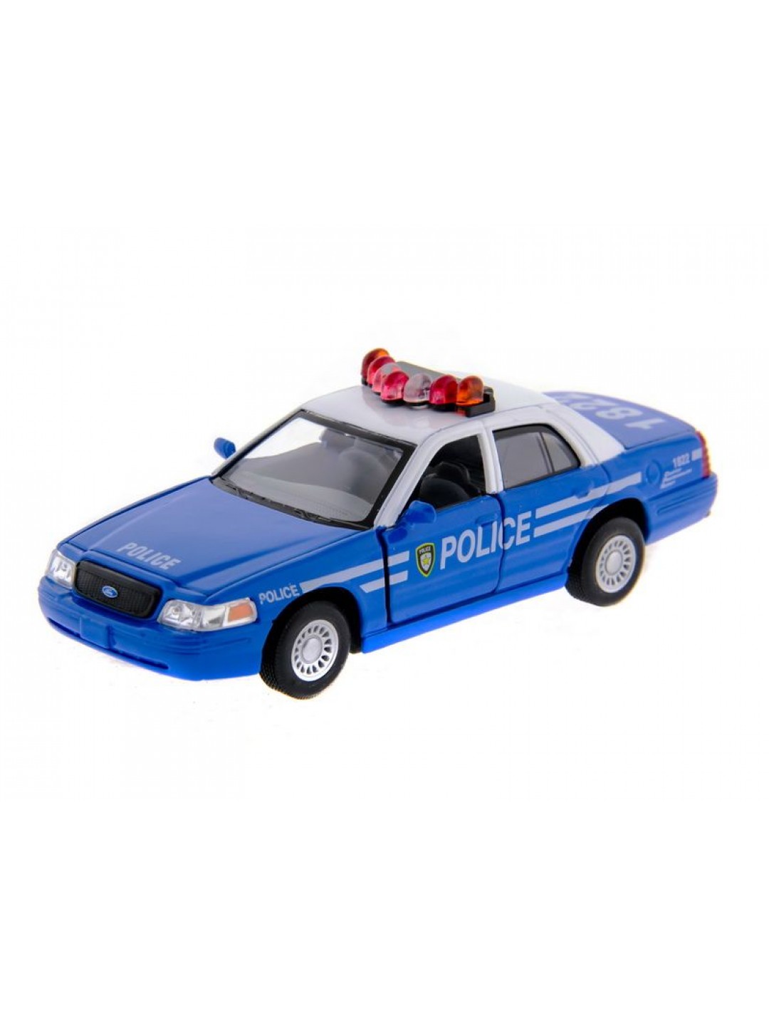 Машина Kinsmart "Ford Crown Victoria" (police) инерция (1/12шт) 1:42 б/к