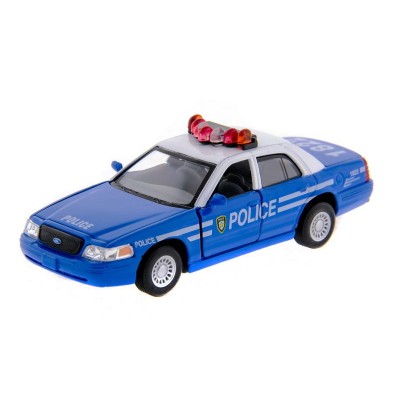 Машина Kinsmart "Ford Crown Victoria" (police) инерция (1/12шт) 1:42 б/к
