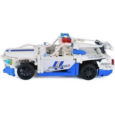 Р/У конструктор CaDA Technic полицейская машина (430 деталей)