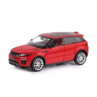 Машина "АВТОПАНОРАМА" Land Rover Range Rover Evoque, красный, 1/24, в/к 24,5*12,5*10,5 см