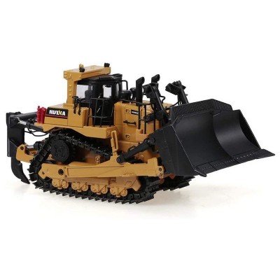 Металлический бульдозер HUI NA TOYS 1/50