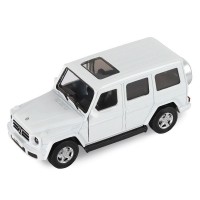 Машина "АВТОПАНОРАМА" Mercedes-Benz G350d, белый, 1/42, инерция, в/к 17,5*12,5*6,5 см Машина "АВТОПАНОРАМА" Mercedes-Benz G350d, белый, 1/42, инерция, в/к 17,5*12,5*6,5 см