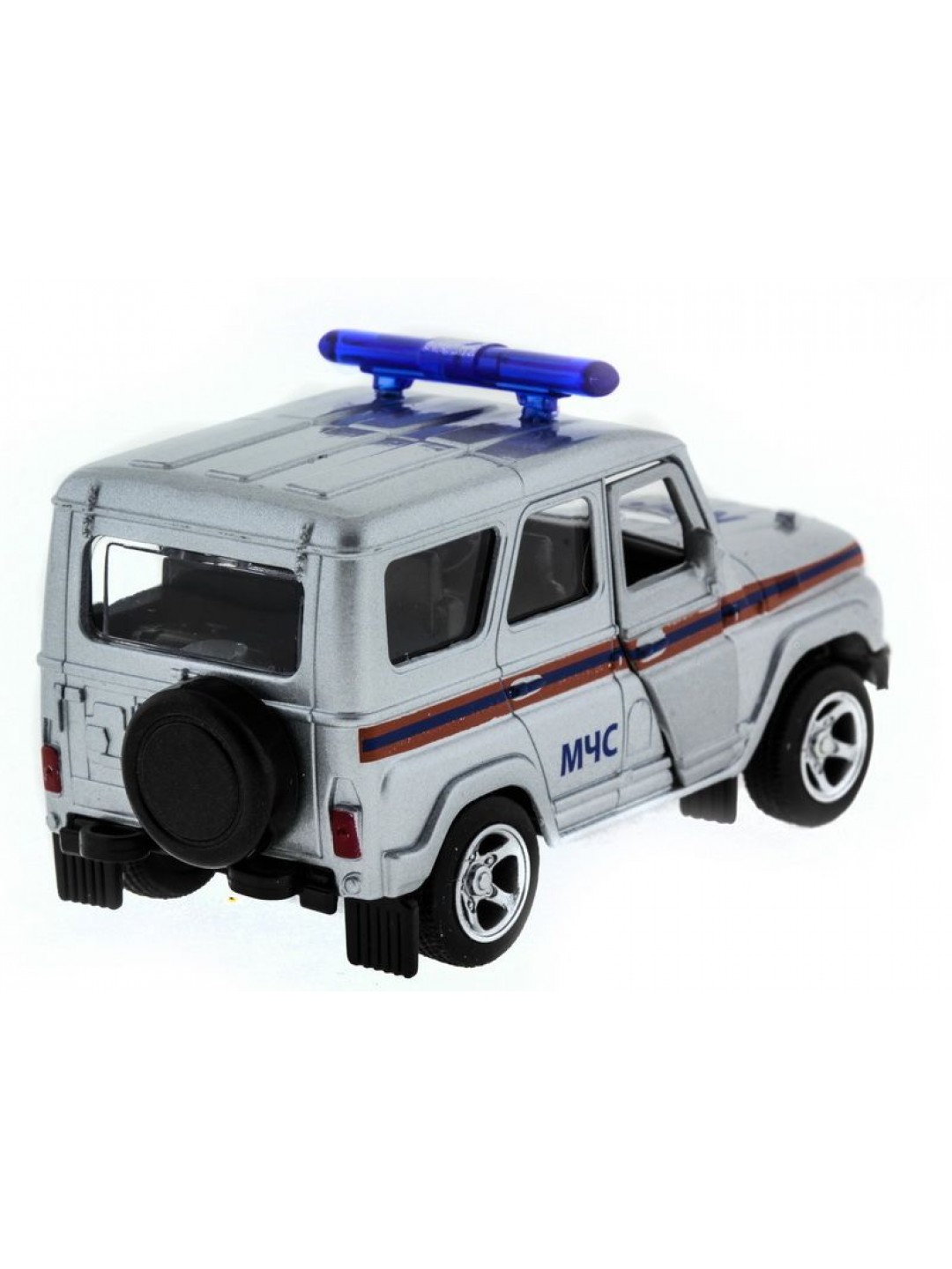 Машина "АВТОПАНОРАМА" инерц. УАЗ-469 (МЧС) 1/50, в/к 12*7*5,5 см