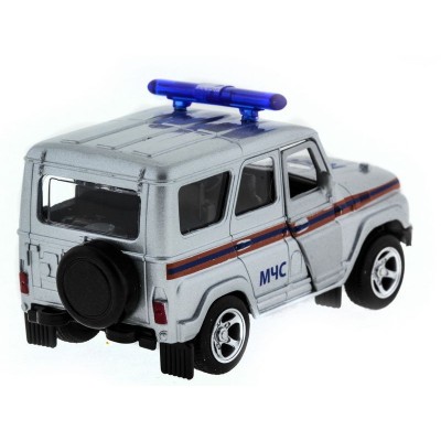 Машина "АВТОПАНОРАМА" инерц. УАЗ-469 (МЧС) 1/50, в/к 12*7*5,5 см