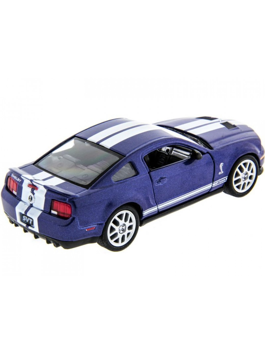 Машина Kinsmart 1:38 Shelby GT500 2007 иннерция (1/12шт.) б/к