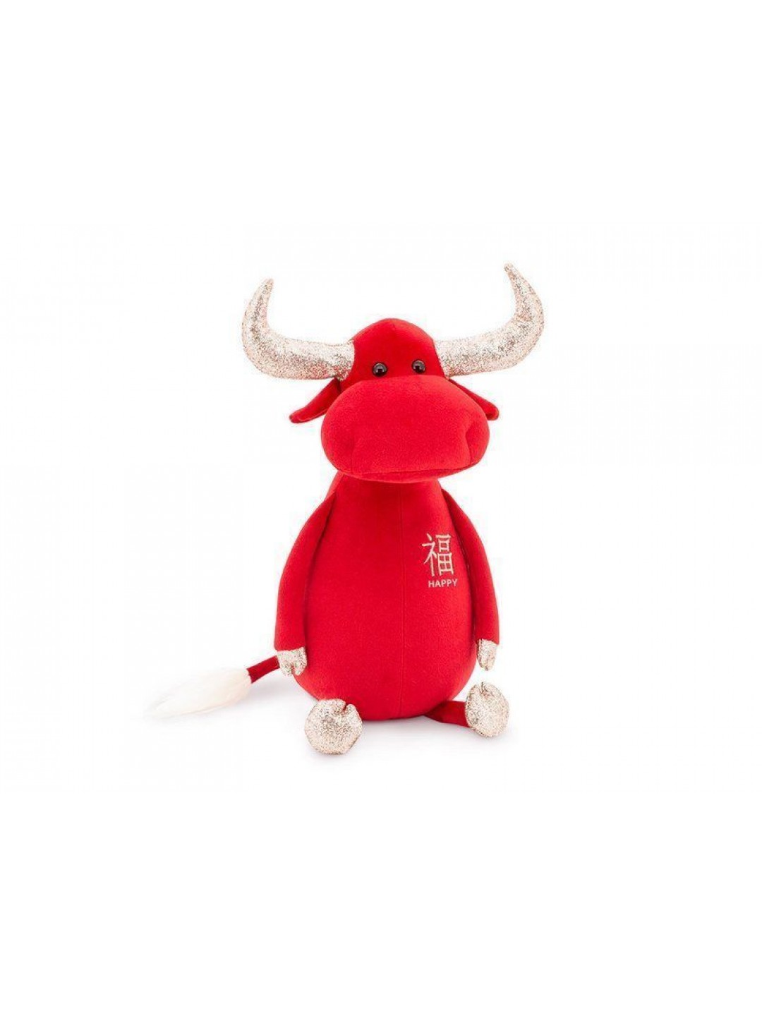 Мягкая игрушка Orange Toys Бык Счастья, 30 см