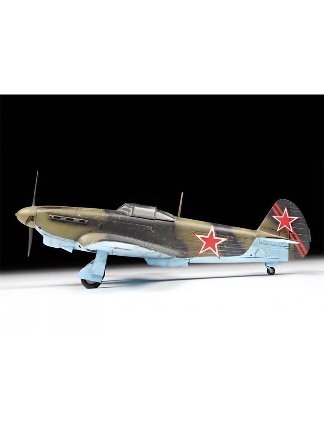 Сборная модель ZVEZDA Советский истребитель Як-1б, 1/48