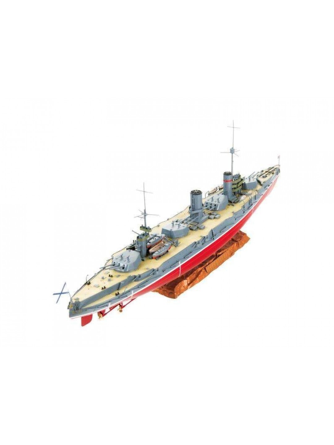 Сборная модель ZVEZDA Линкор русского императорского флота "Севастополь", 1/350