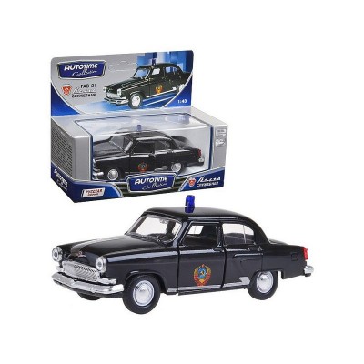 Машина Autotime "ГАЗ-21 "ВОЛГА" служебная 1:43