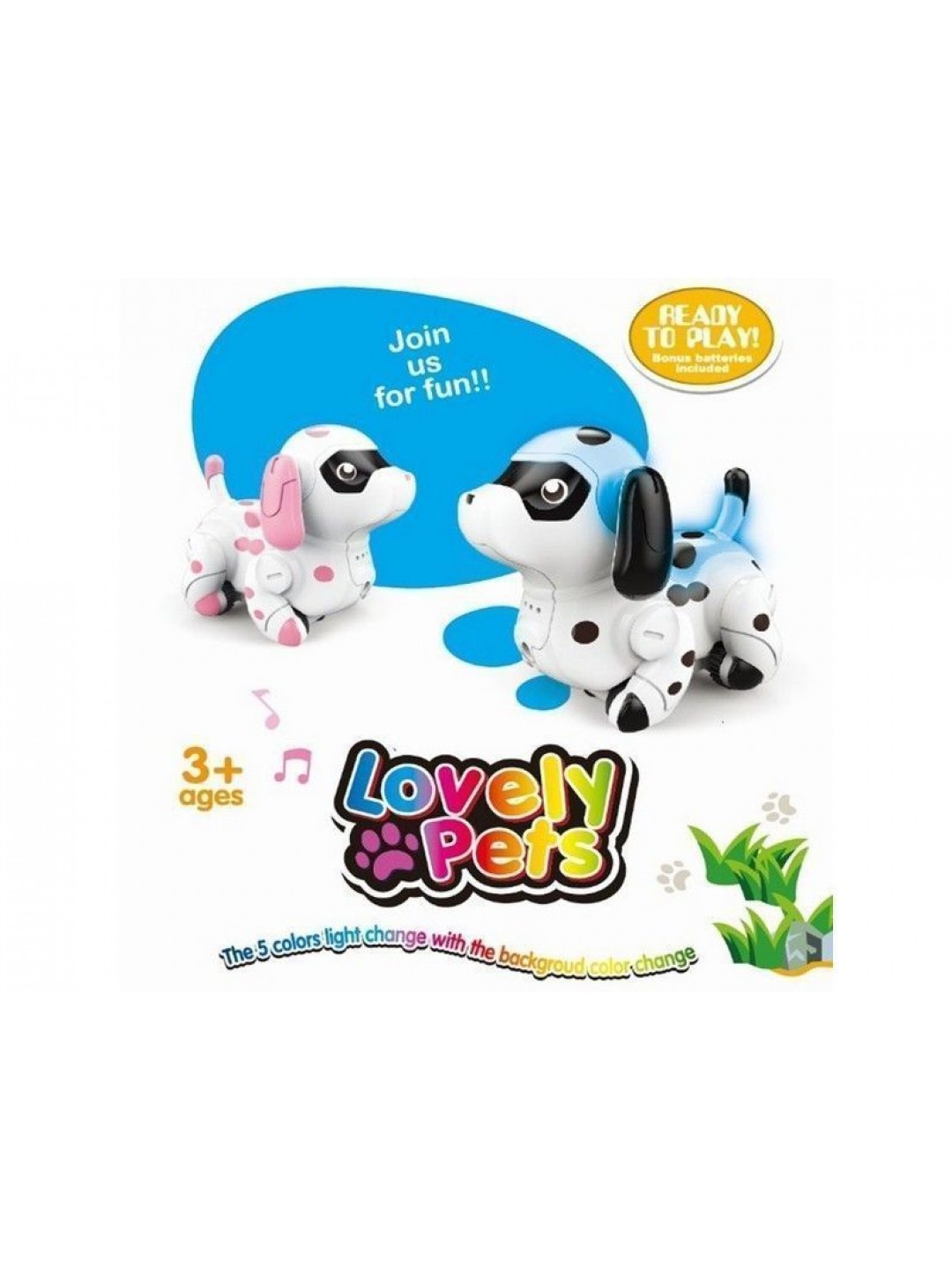 Робот-собачка HappyCow 777-614, сенсор, движется по линии, свет, звук