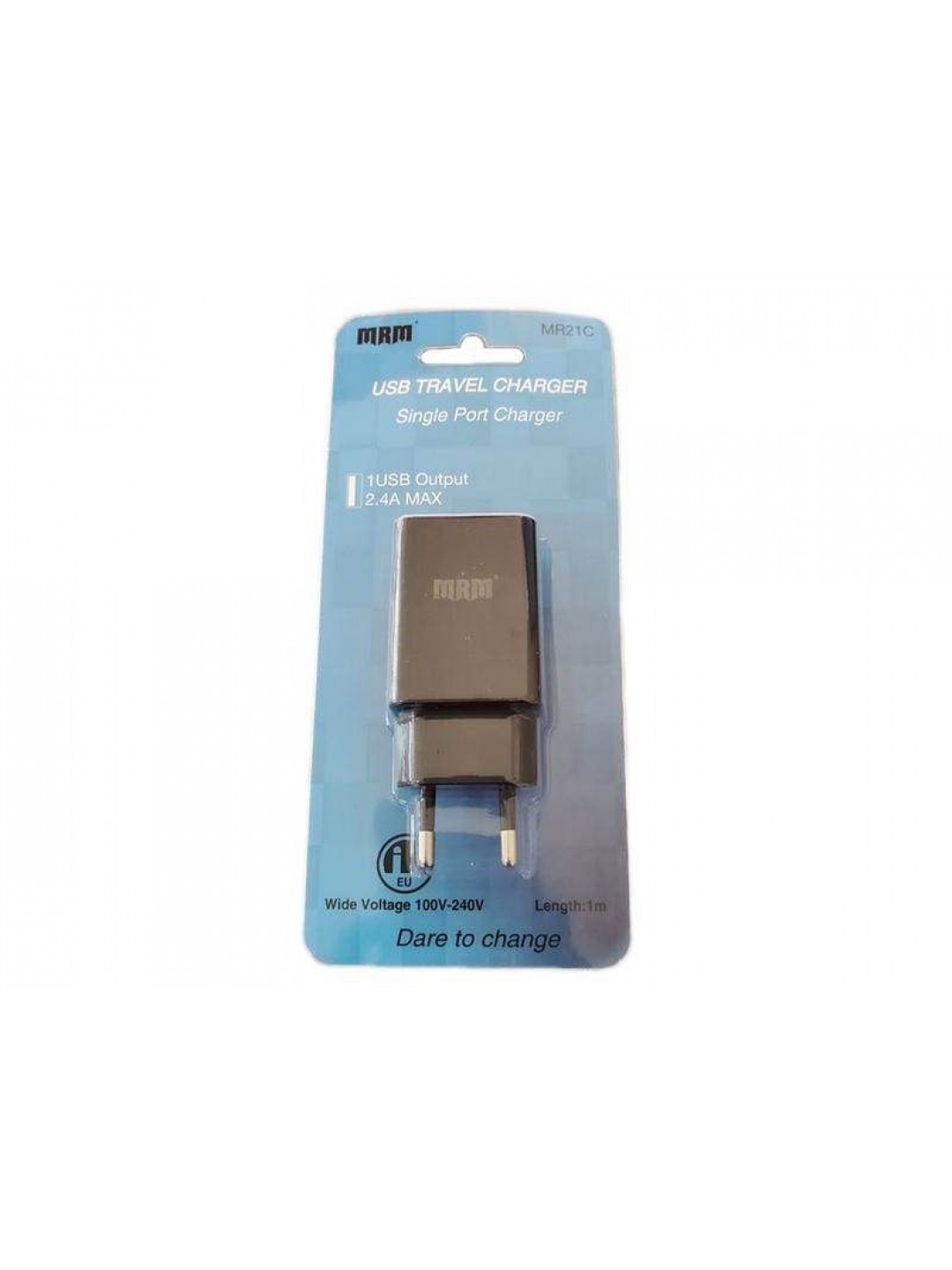 Сетевое зарядное устройство MRM MR21 1xUSB 5V/2.4 A