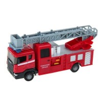 Машина Autotime "SCANIA" пожарная с лестницей 1:48